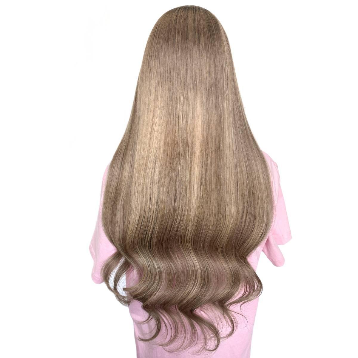 Raw Hazel Glueless 5x5 HD Lace Professionally Colored 100% Human Hair Closure Wig by Private Label