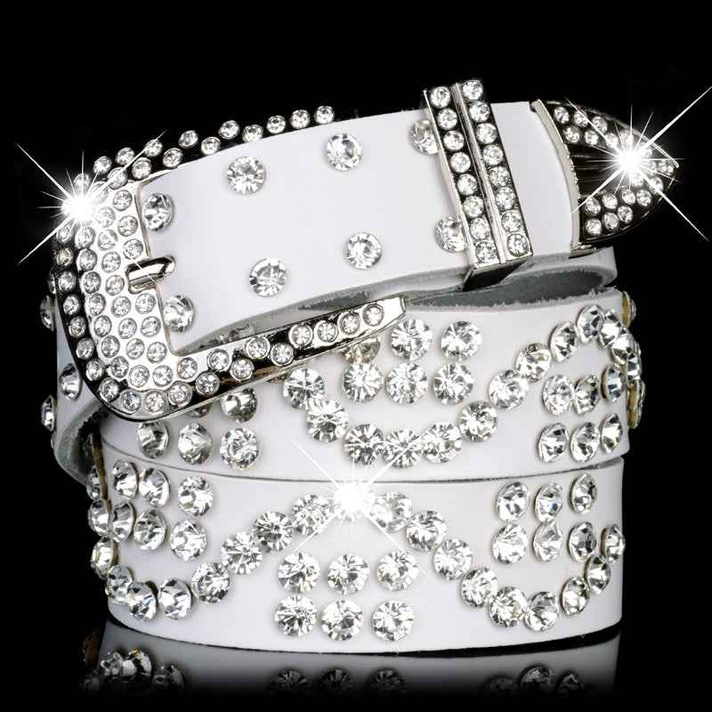 Western Turquoise Bling Bling Luxury Bezel Women's Fashion Hand