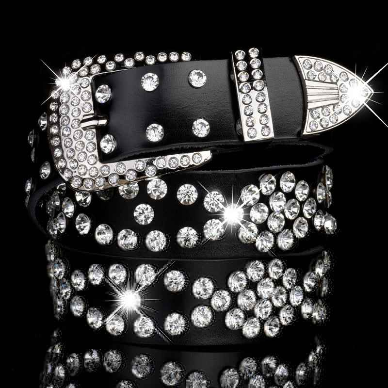 Western Turquoise Bling Bling Luxury Bezel Women's Fashion Hand