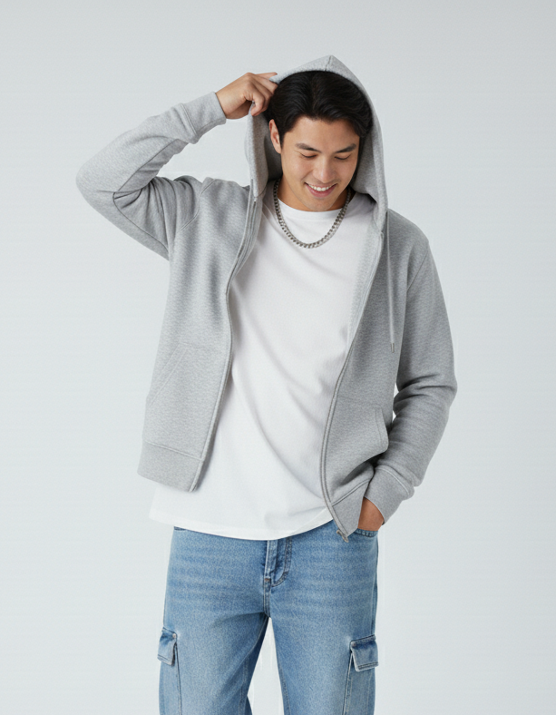 Heavyweight Zip Hoodie P2017 by SpectraUSA