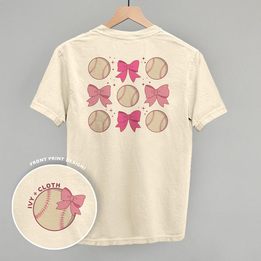 Baseball and Bows (Back Print)