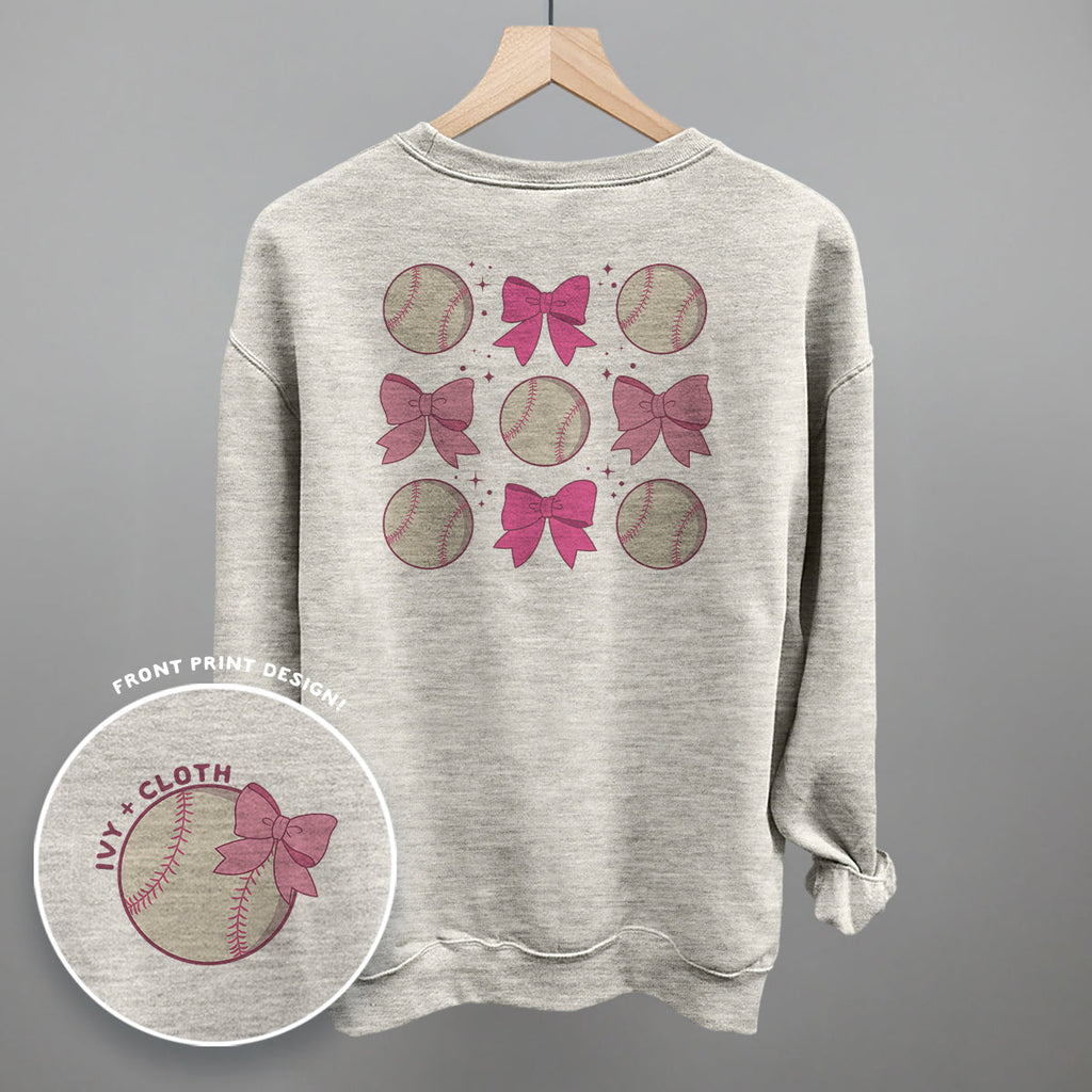 Baseball and Bows (Back Print)