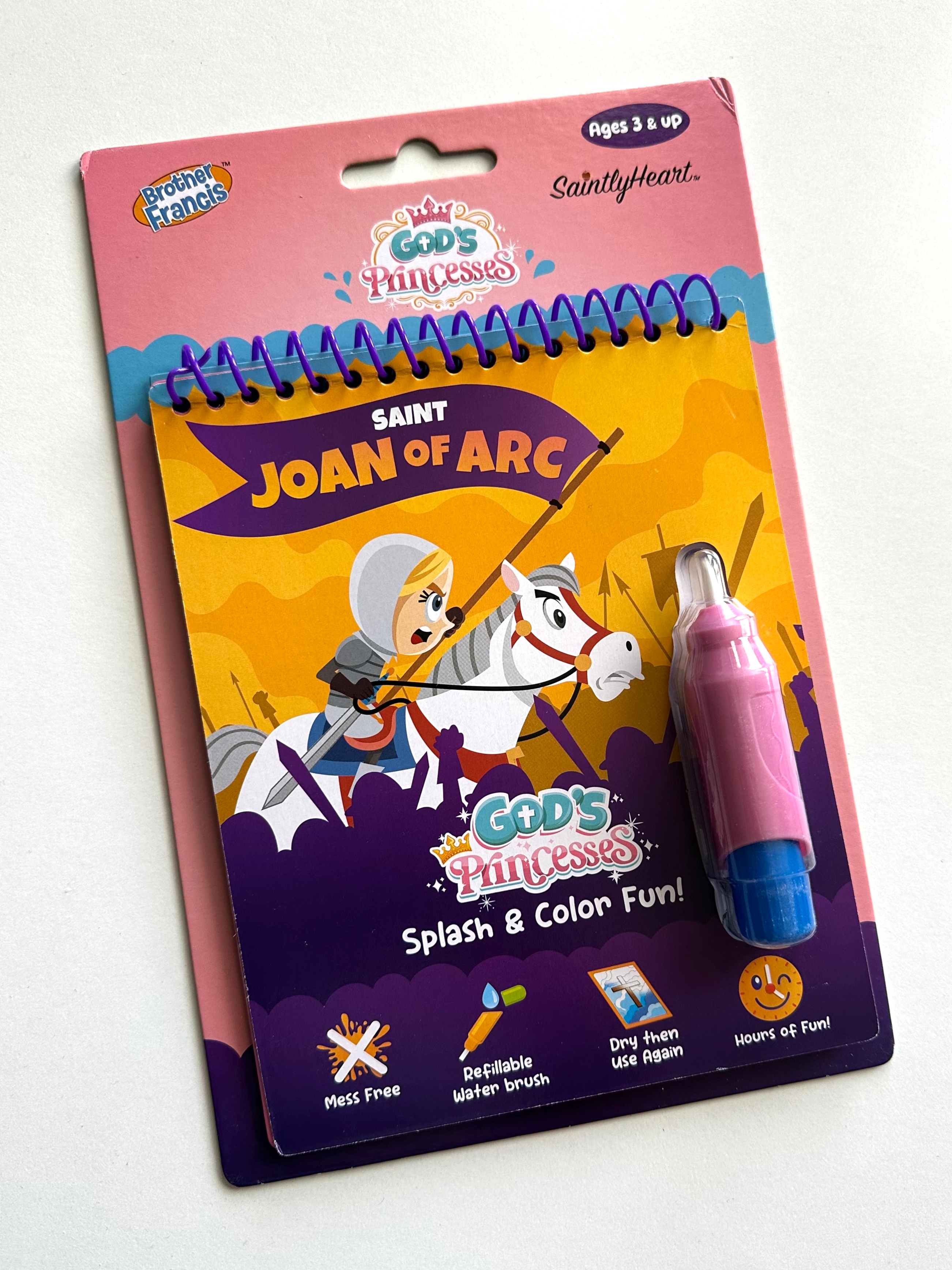 God’s Princesses: Splash & Color Fun – Saint Joan of Arc by Saintly Heart