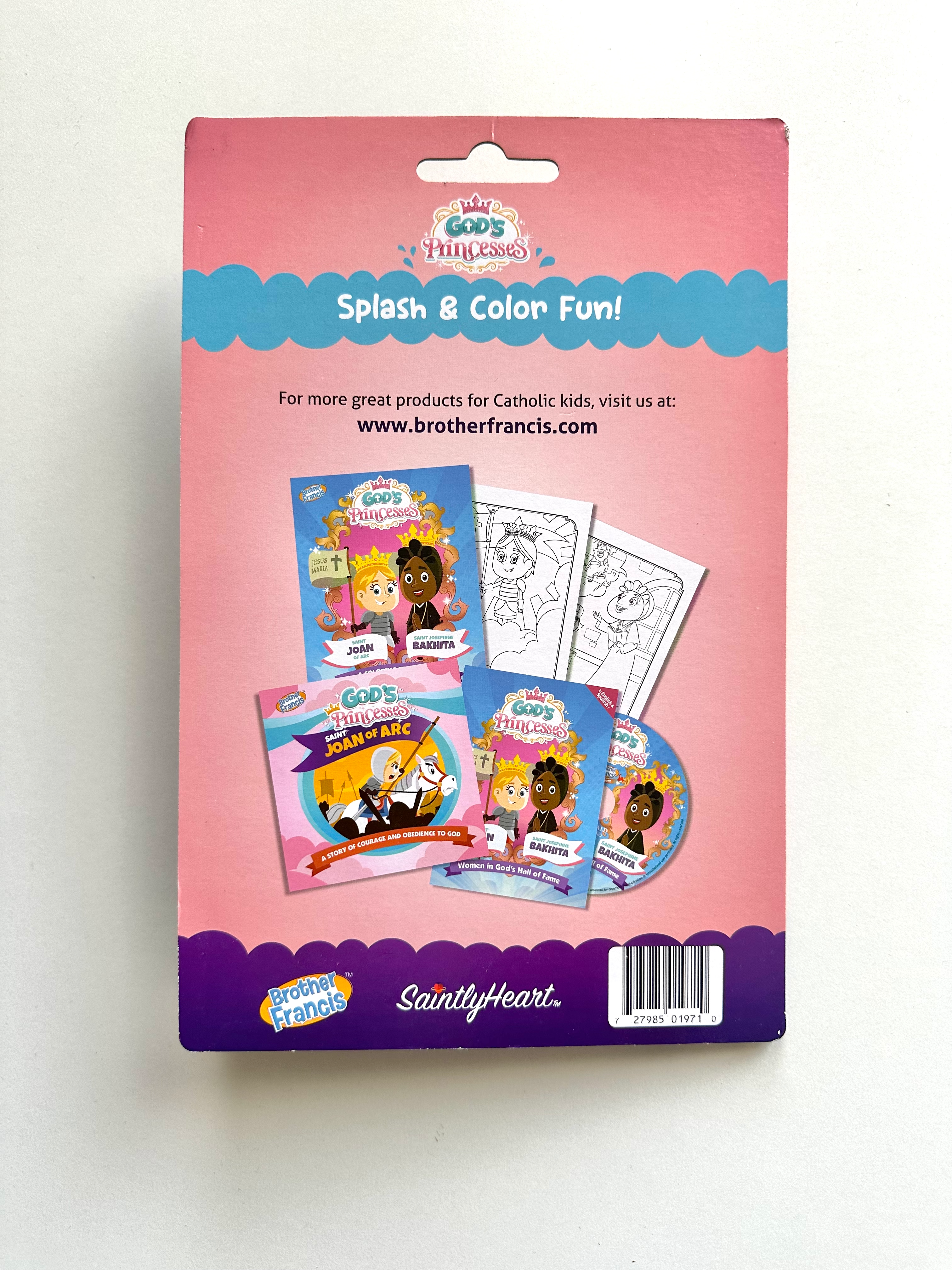God’s Princesses: Splash & Color Fun – Saint Joan of Arc by Saintly Heart