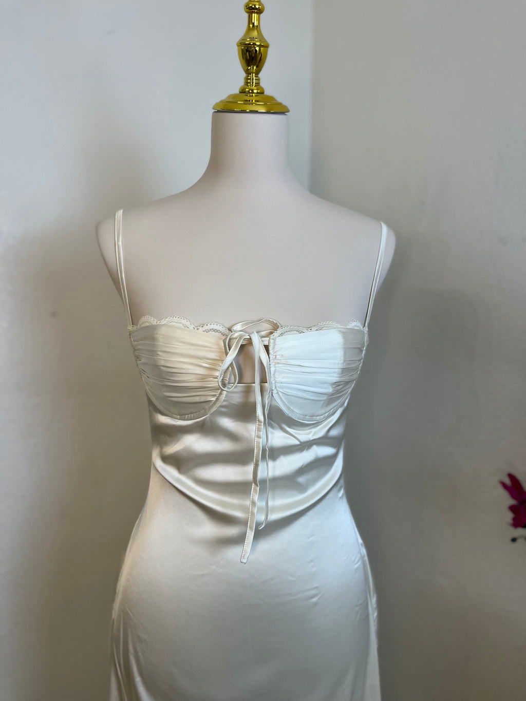 Aurora Satin Dress by N&C Boutique
