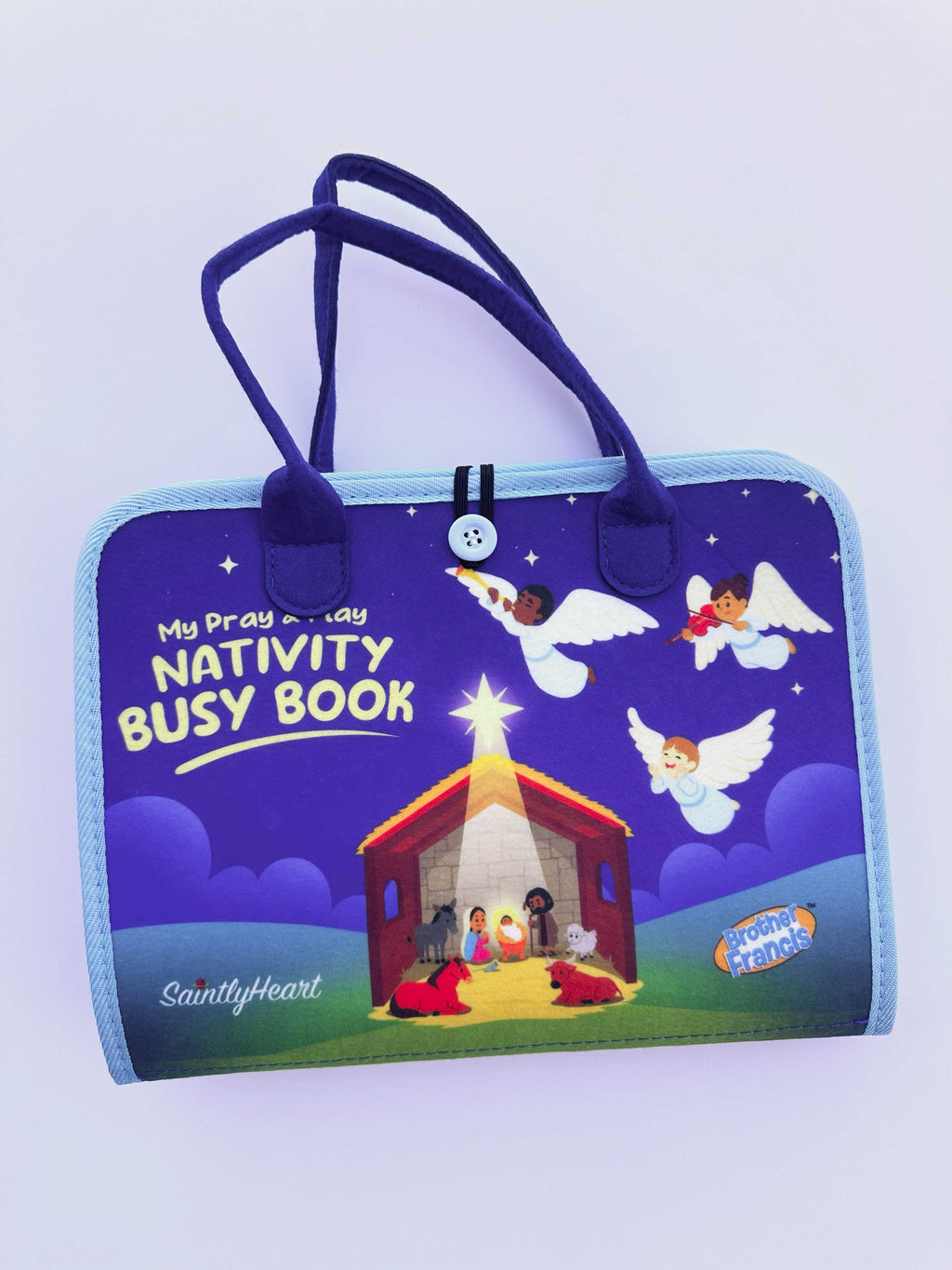 My Pray & Play Nativity Busy Book by Saintly Heart
