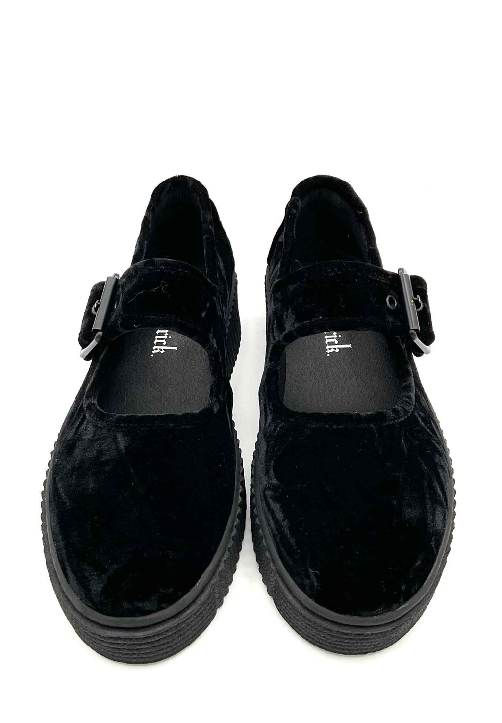 Velvet Crush Maryjane Sneaker - Black