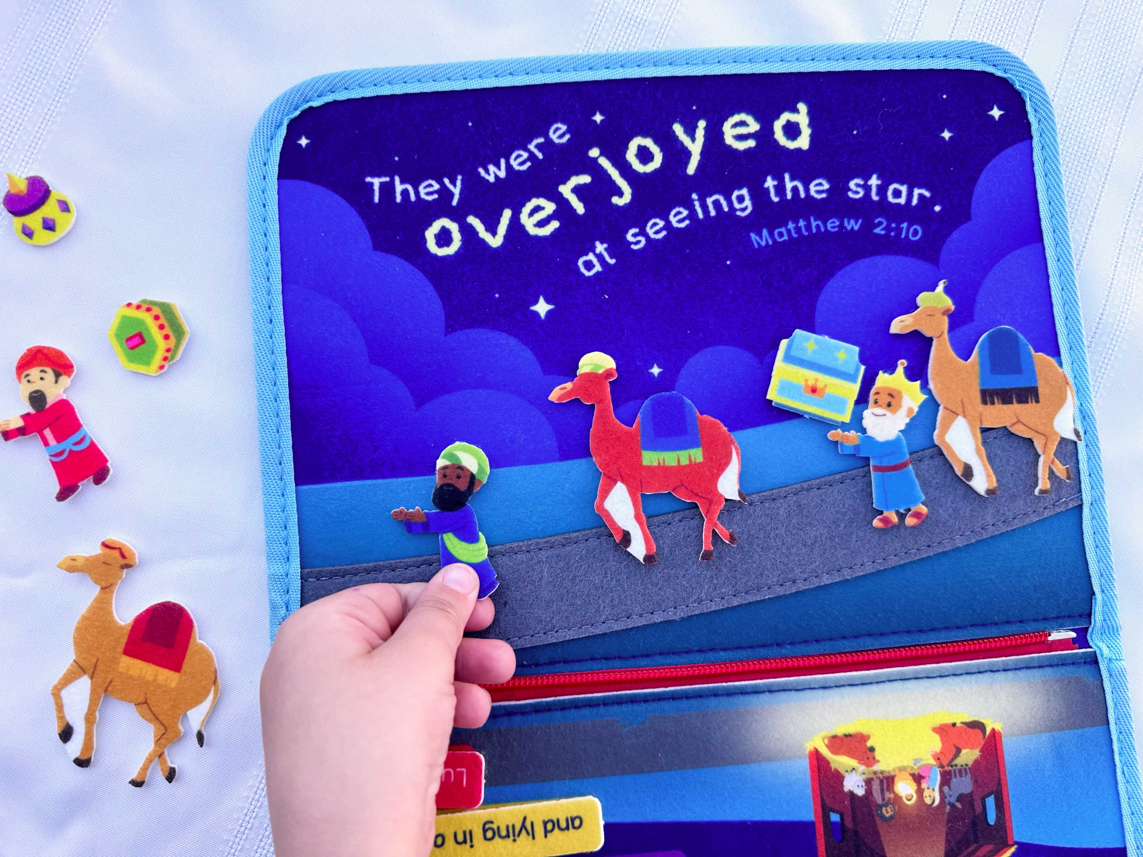 My Pray & Play Nativity Busy Book by Saintly Heart