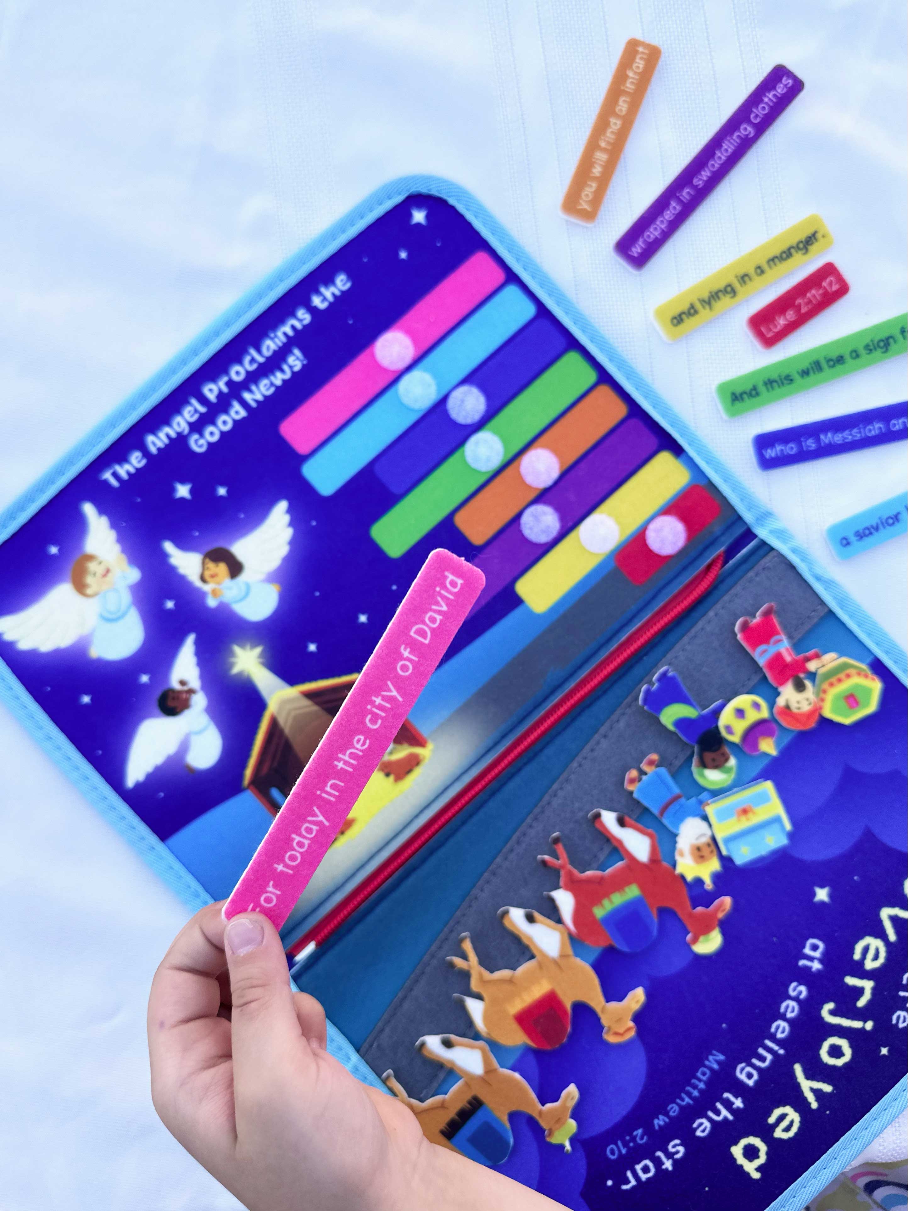 My Pray & Play Nativity Busy Book by Saintly Heart