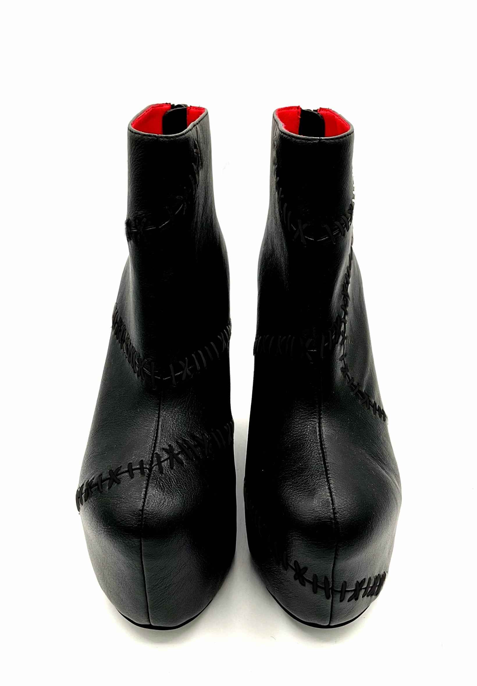 Stitches Tonal Wedge Boot