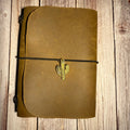 Handmade Leather Journal by Goddess Imports Marketplace