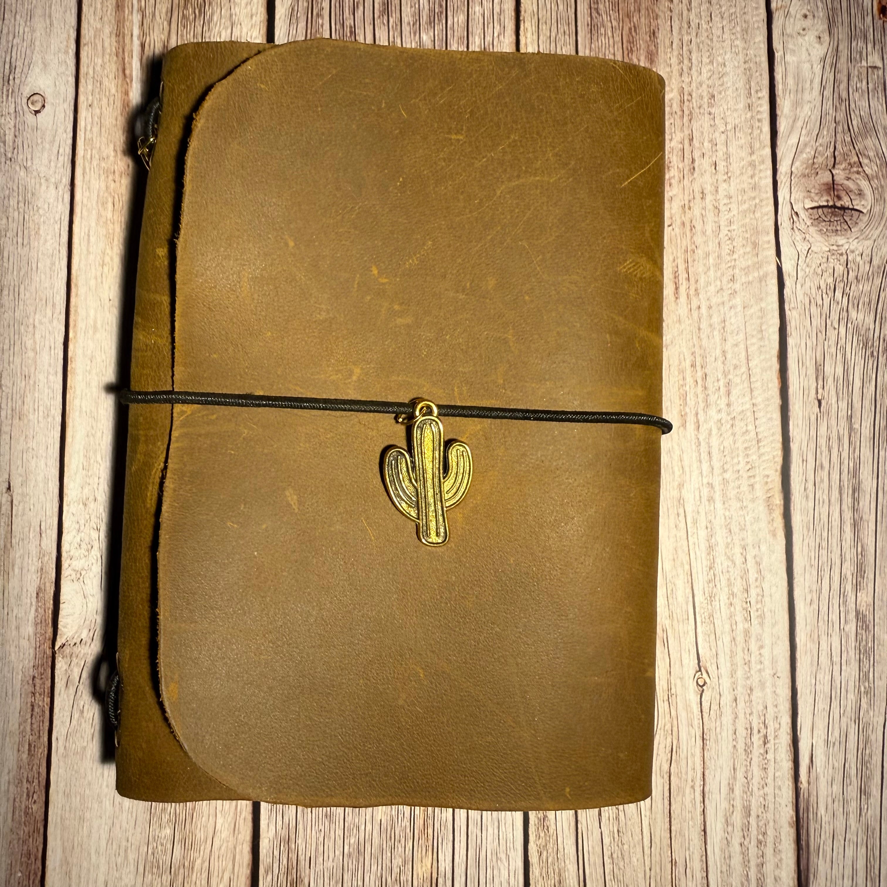 Handmade Leather Journal by Goddess Imports Marketplace