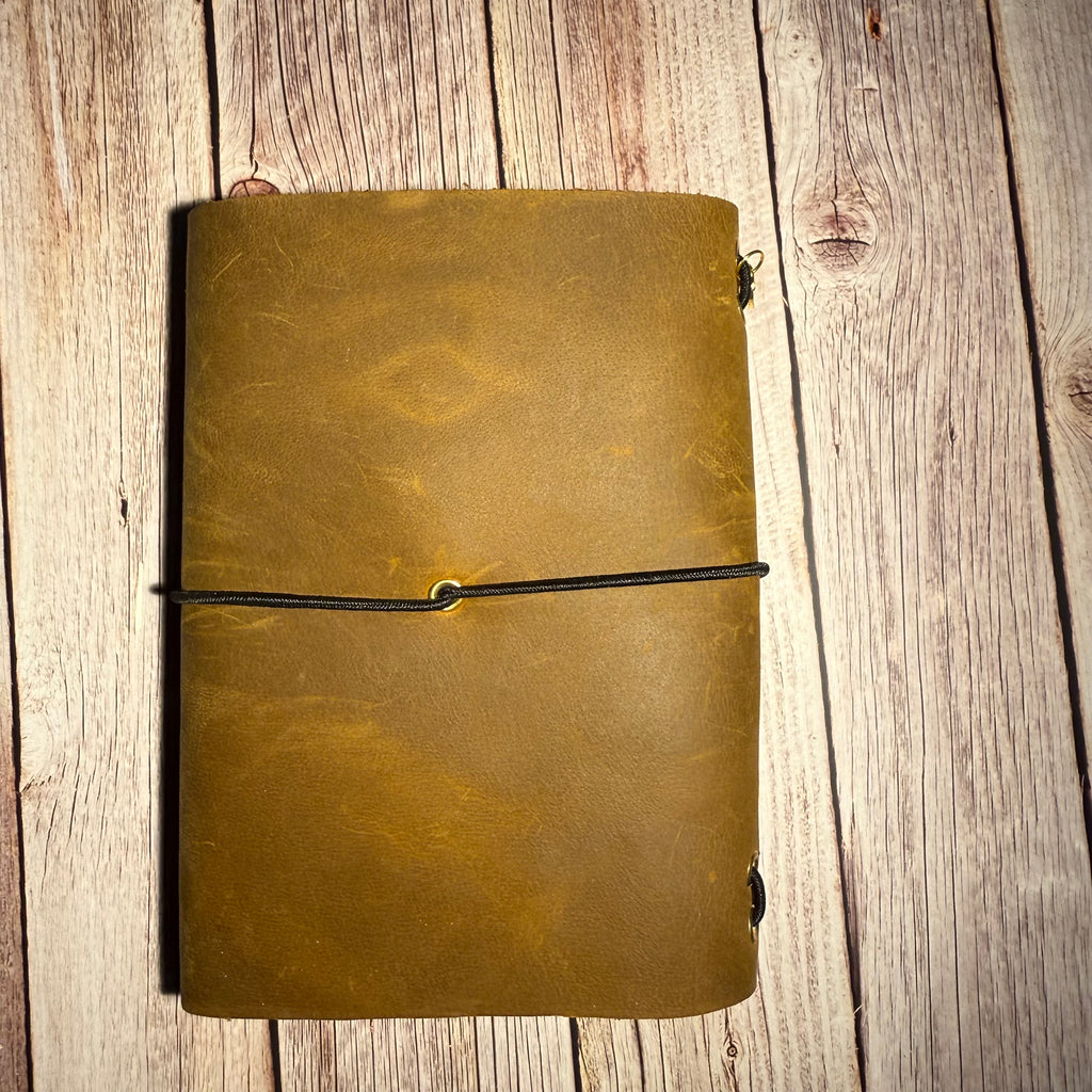Handmade Leather Journal by Goddess Imports Marketplace