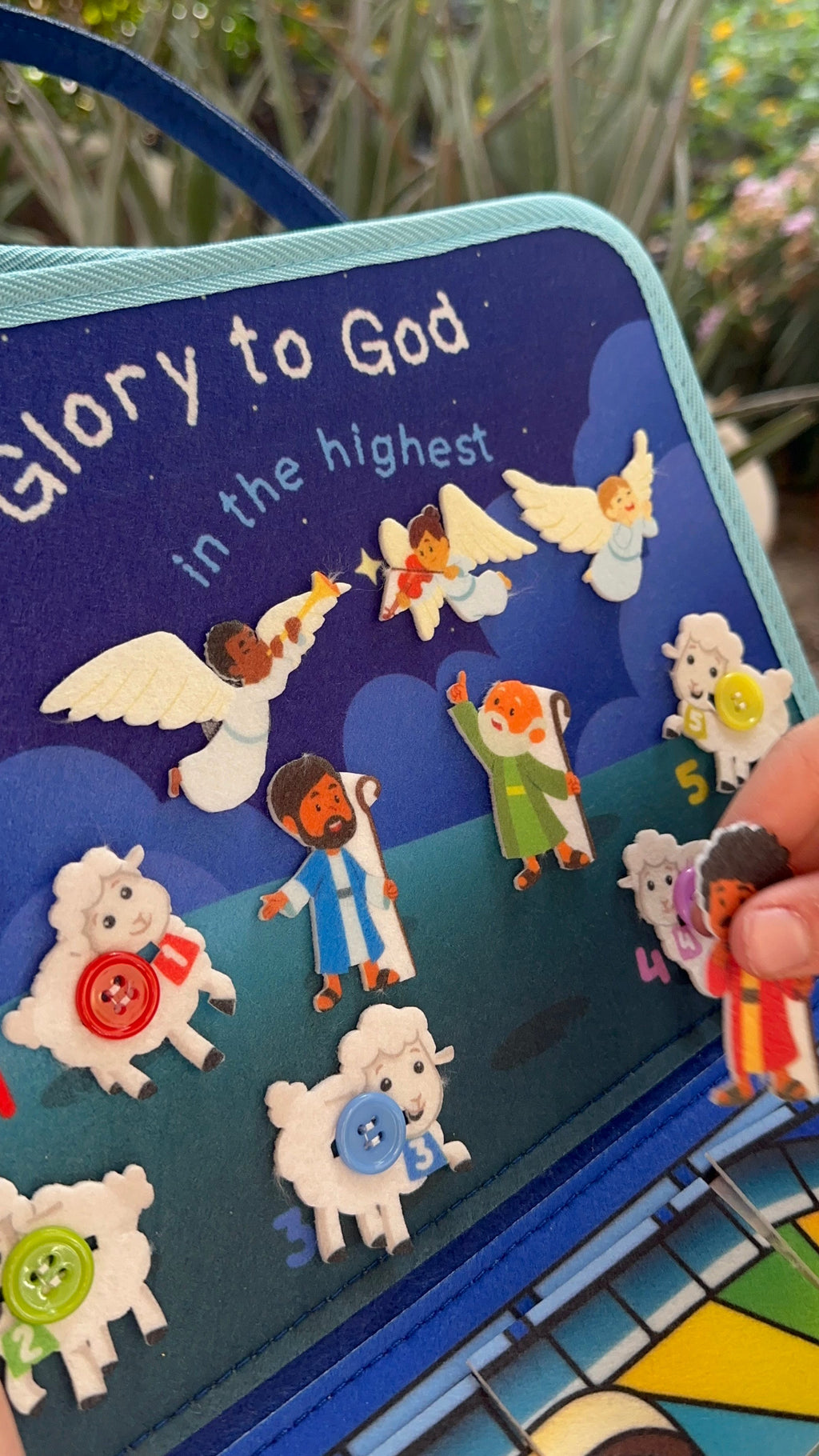 My Pray & Play Nativity Busy Book by Saintly Heart