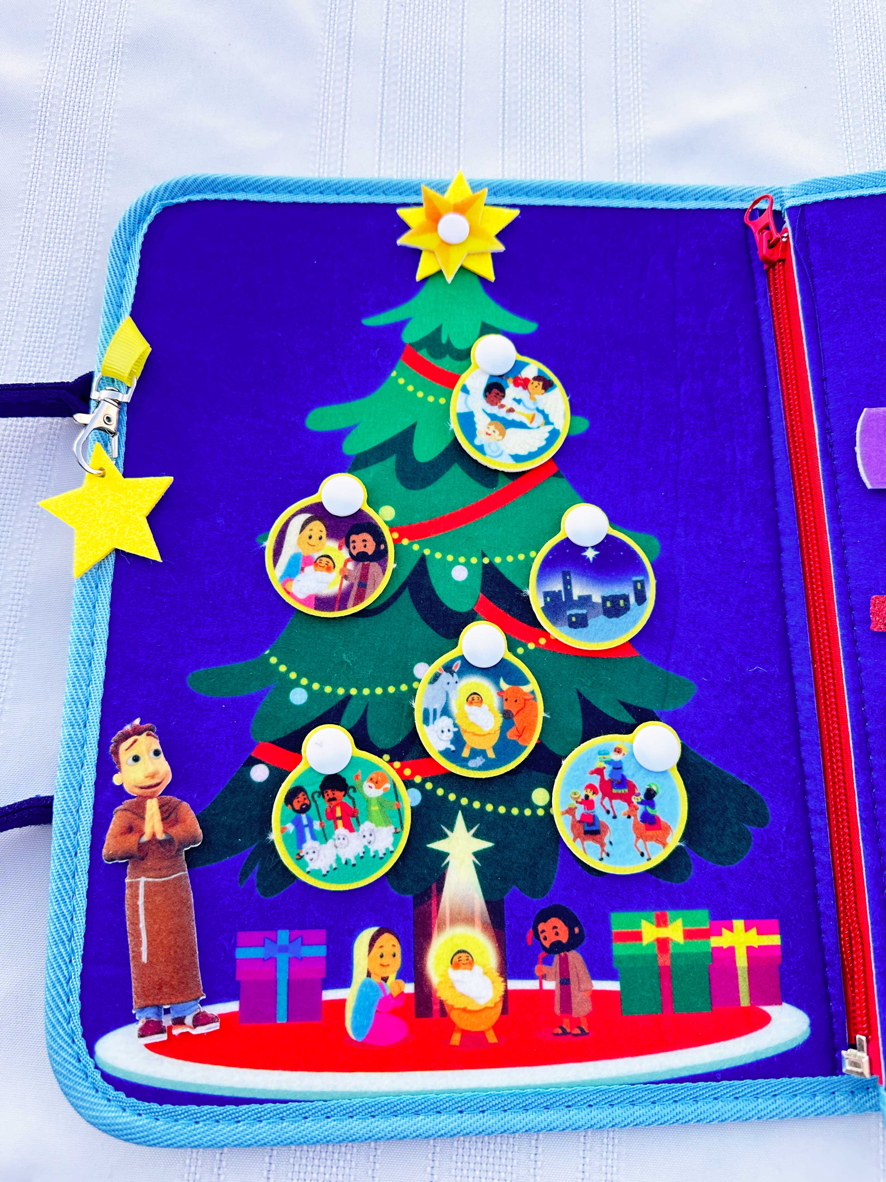 My Pray & Play Nativity Busy Book by Saintly Heart