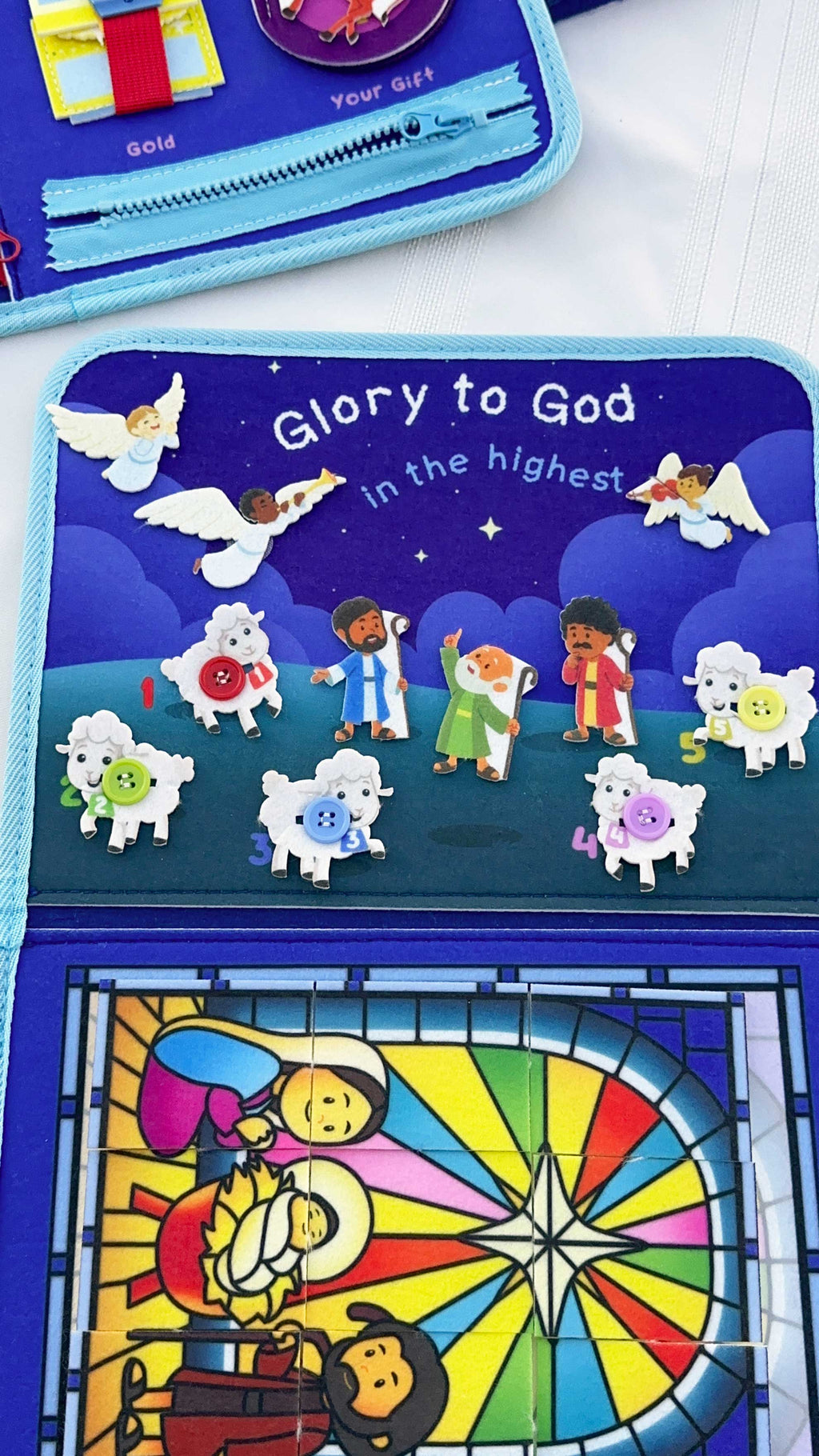 My Pray & Play Nativity Busy Book by Saintly Heart