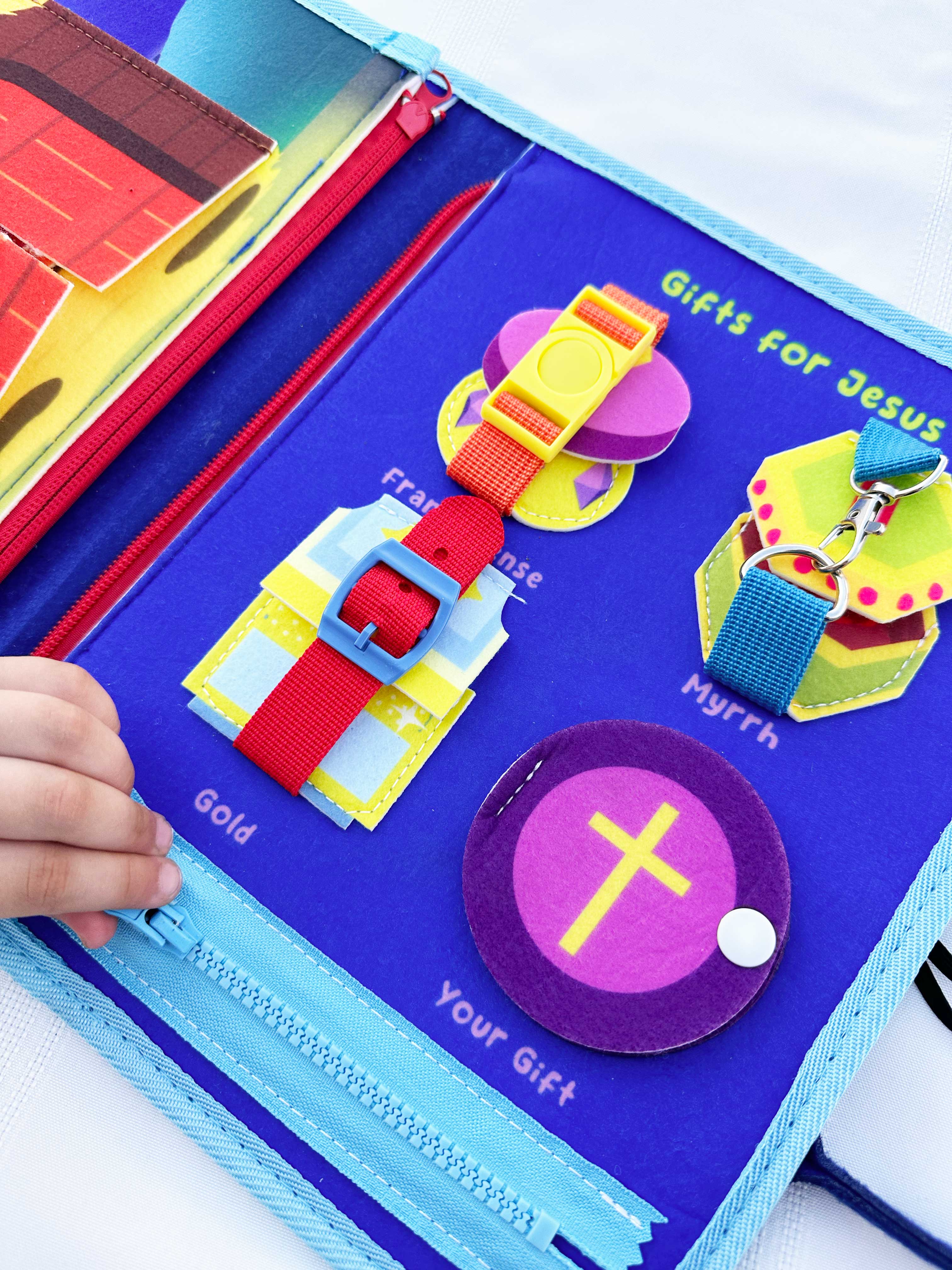 My Pray & Play Nativity Busy Book by Saintly Heart