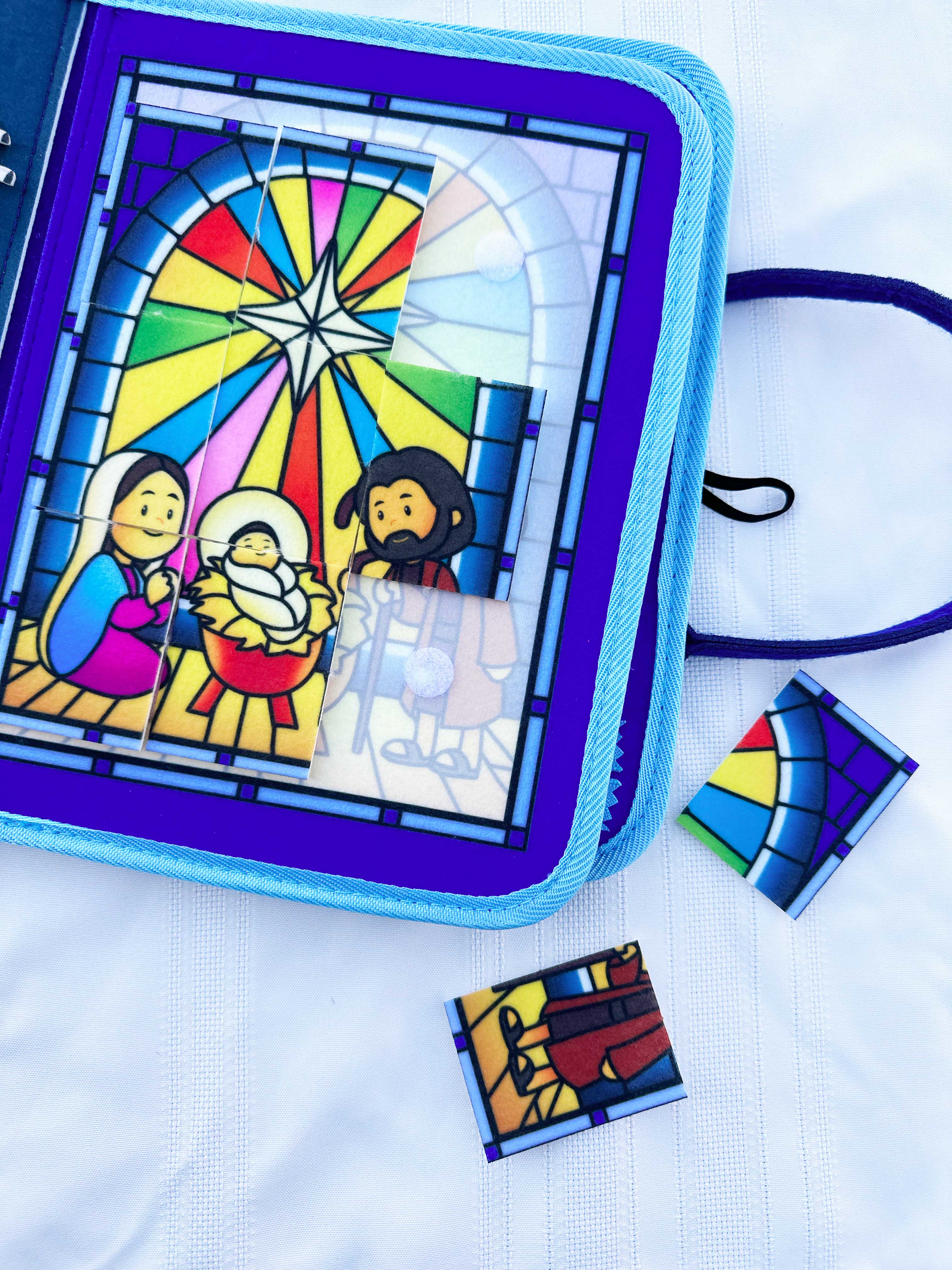 My Pray & Play Nativity Busy Book by Saintly Heart
