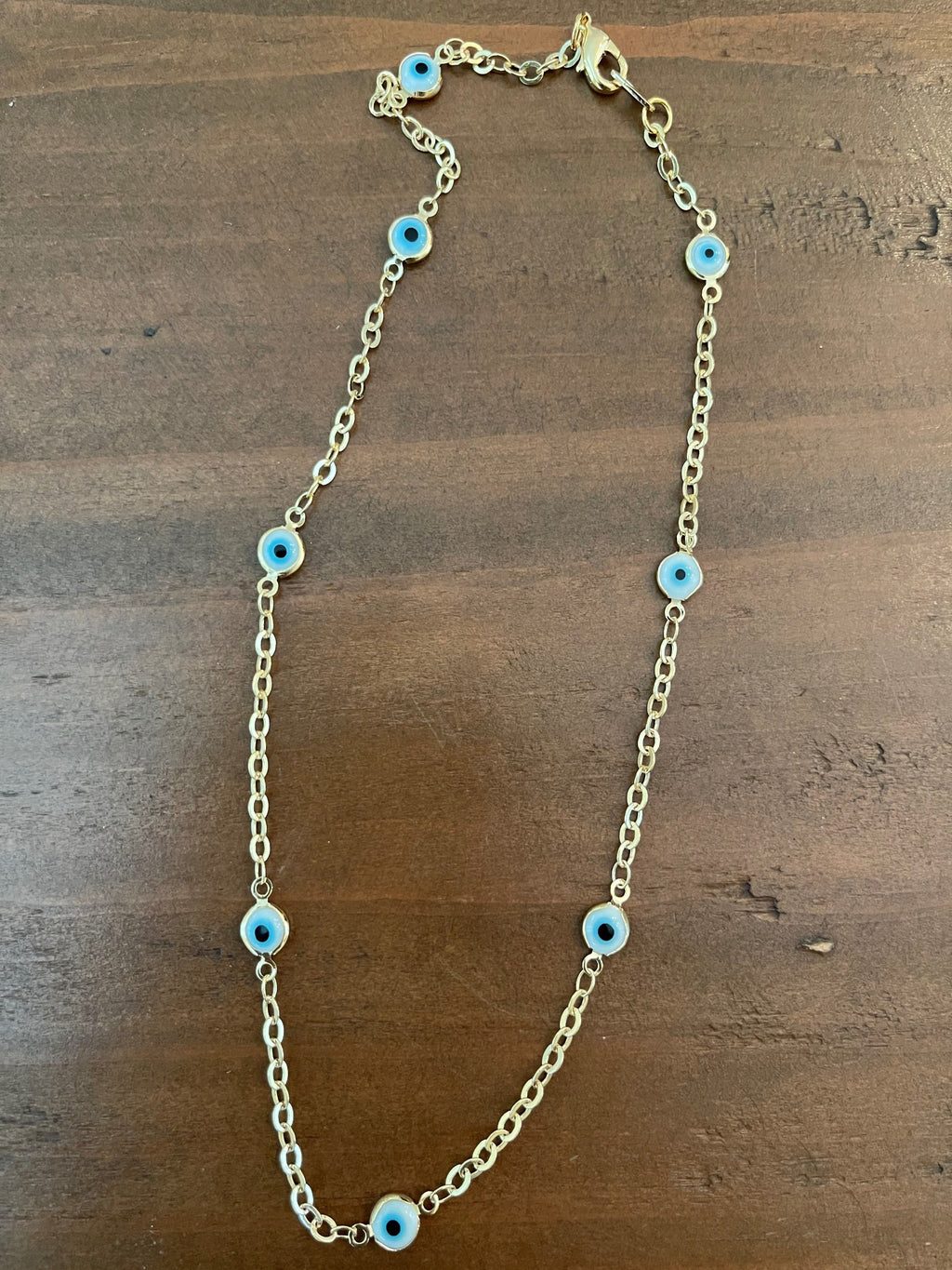 classic evil eye choker