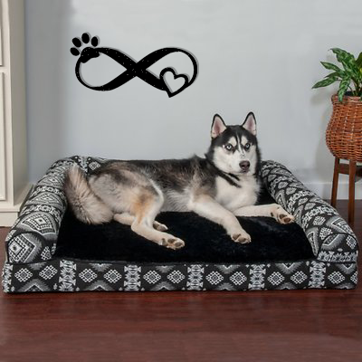 Infinity Paw Heart - Metal Wall Art - Goddess Imports Marketplace