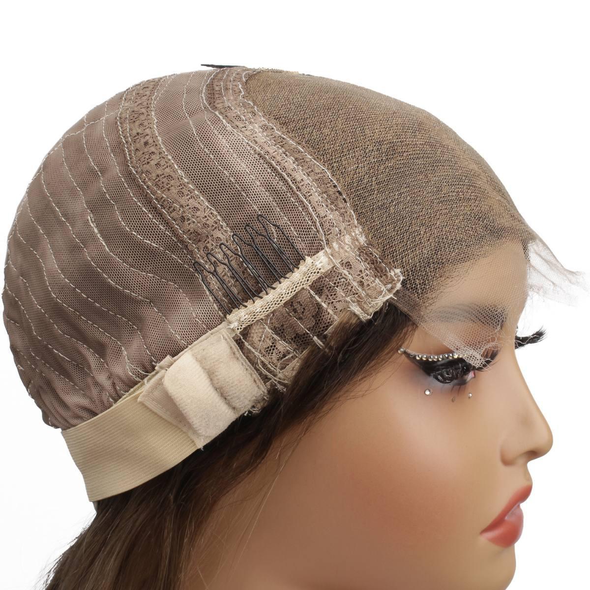Raw Jezebel Glueless 5x5 HD Lace Professionally Colored 100% Human Hair Closure Wig by Private Label