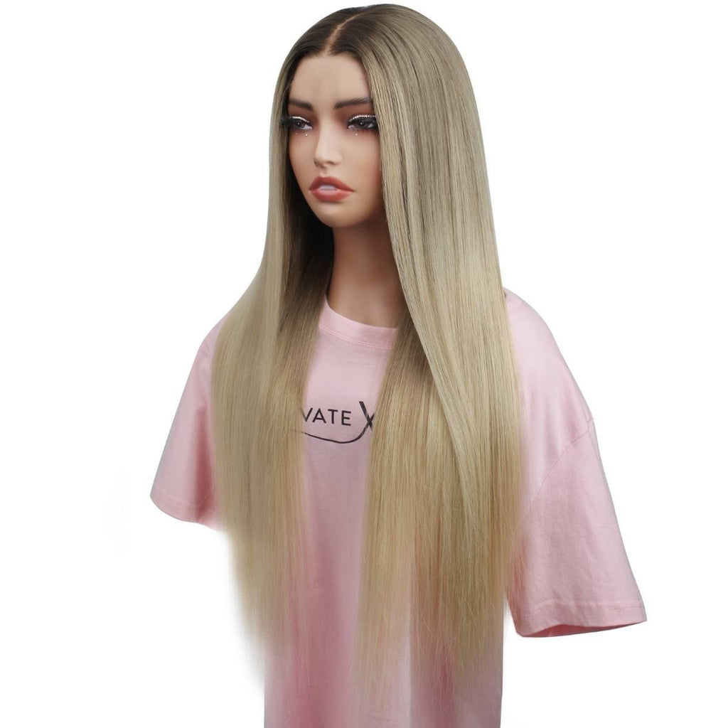 Raw Jezebel Glueless 5x5 HD Lace Professionally Colored 100% Human Hair Closure Wig by Private Label