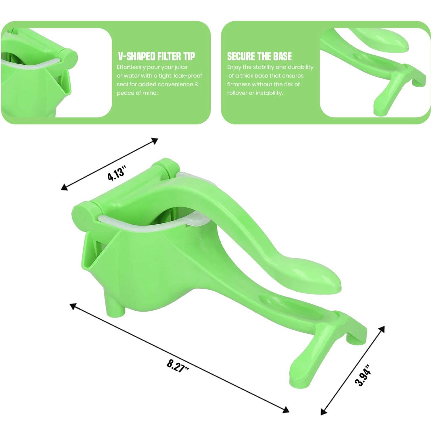 Portable Manual Press Juicer Extractor Squeezer Squash by DailySale