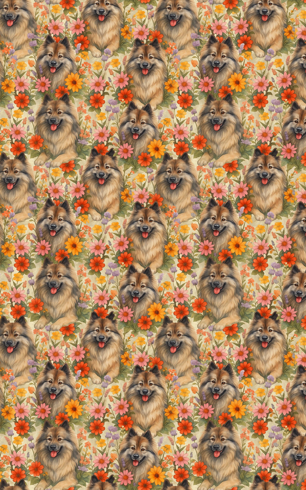 Garden Keeshond