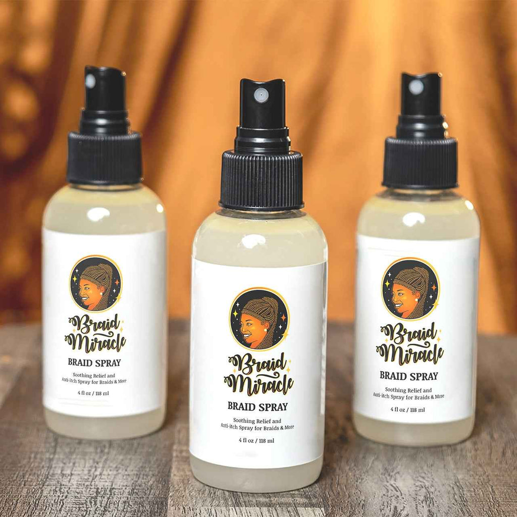 Braiding Hair Braid Miracle Braid Spray