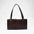 Loyal West MIVVA HANDTOOLED MINI BAG - BRUNETTE LEATHER