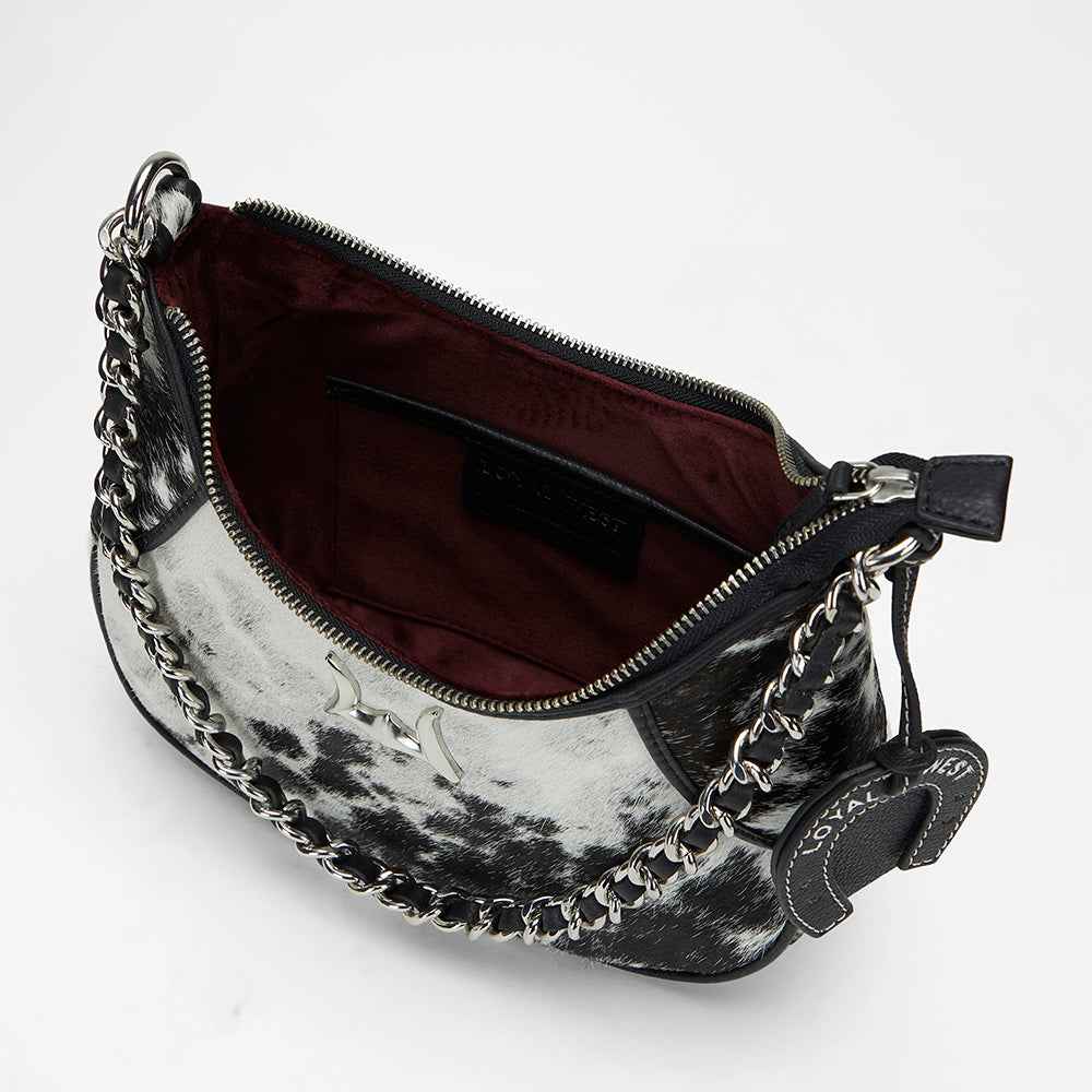 Loyal West LUEVE HAIRON LEATHER BAG