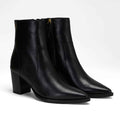 Loyal West POINTED LEATHER BOOTIES