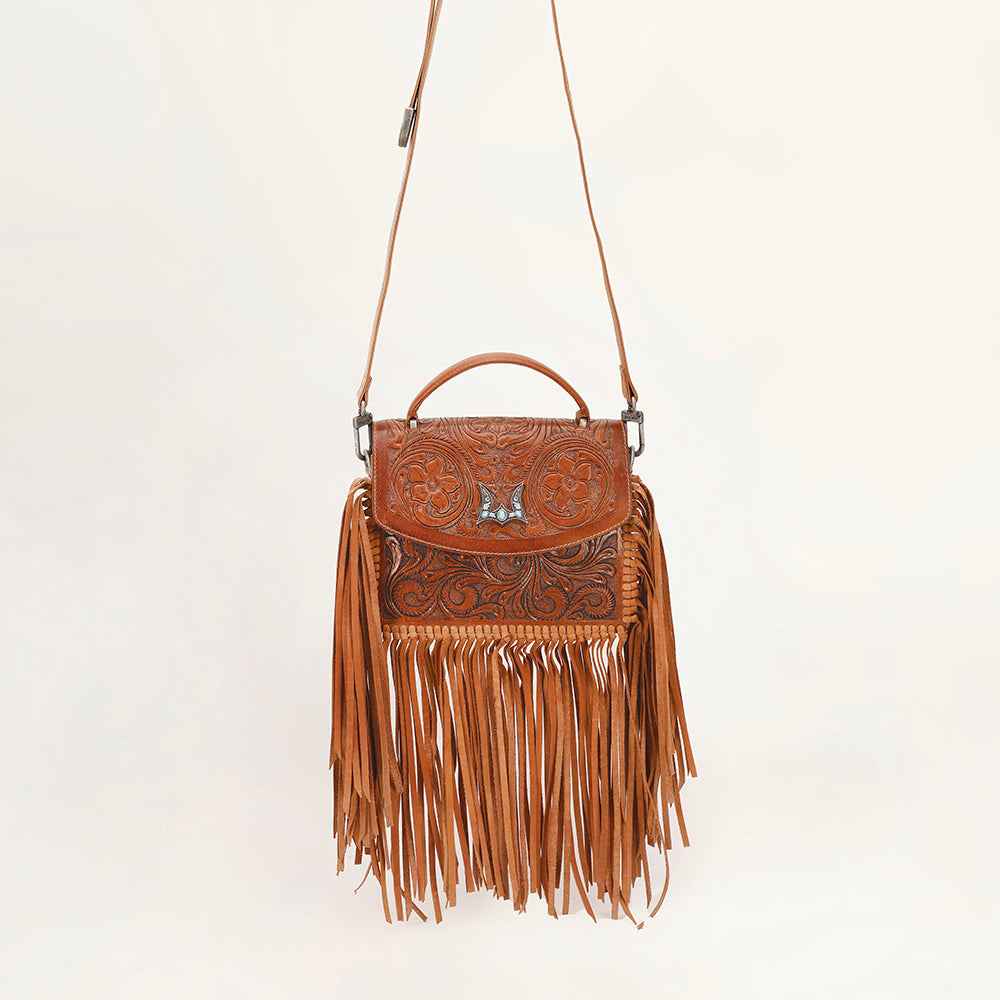 Loyal West Classic Flap Medium Tassle Bag