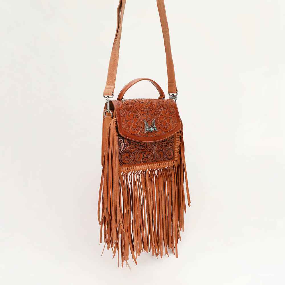 Loyal West Classic Flap Medium Tassle Bag