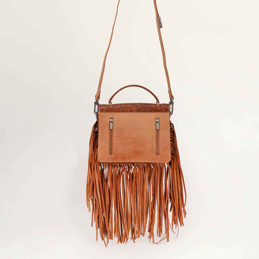 Loyal West Classic Flap Medium Tassle Bag