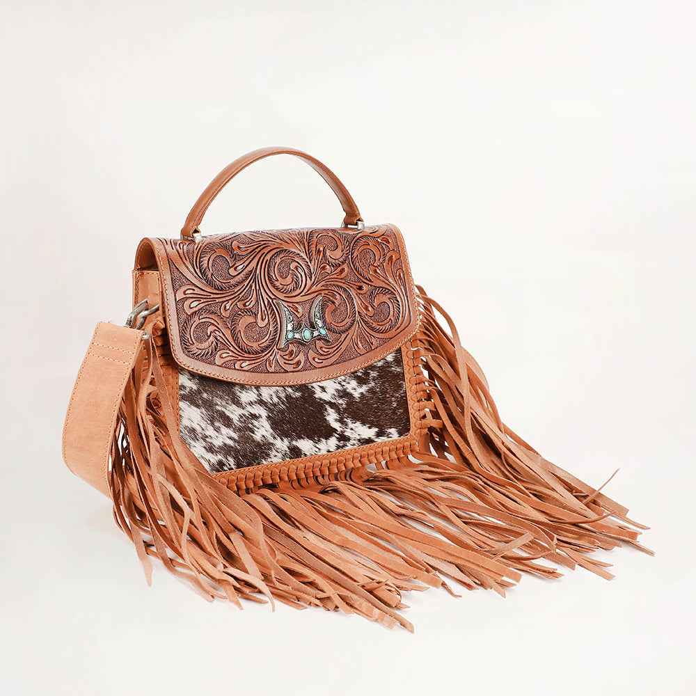 Loyal West Classic Flap Medium Tassle Bag