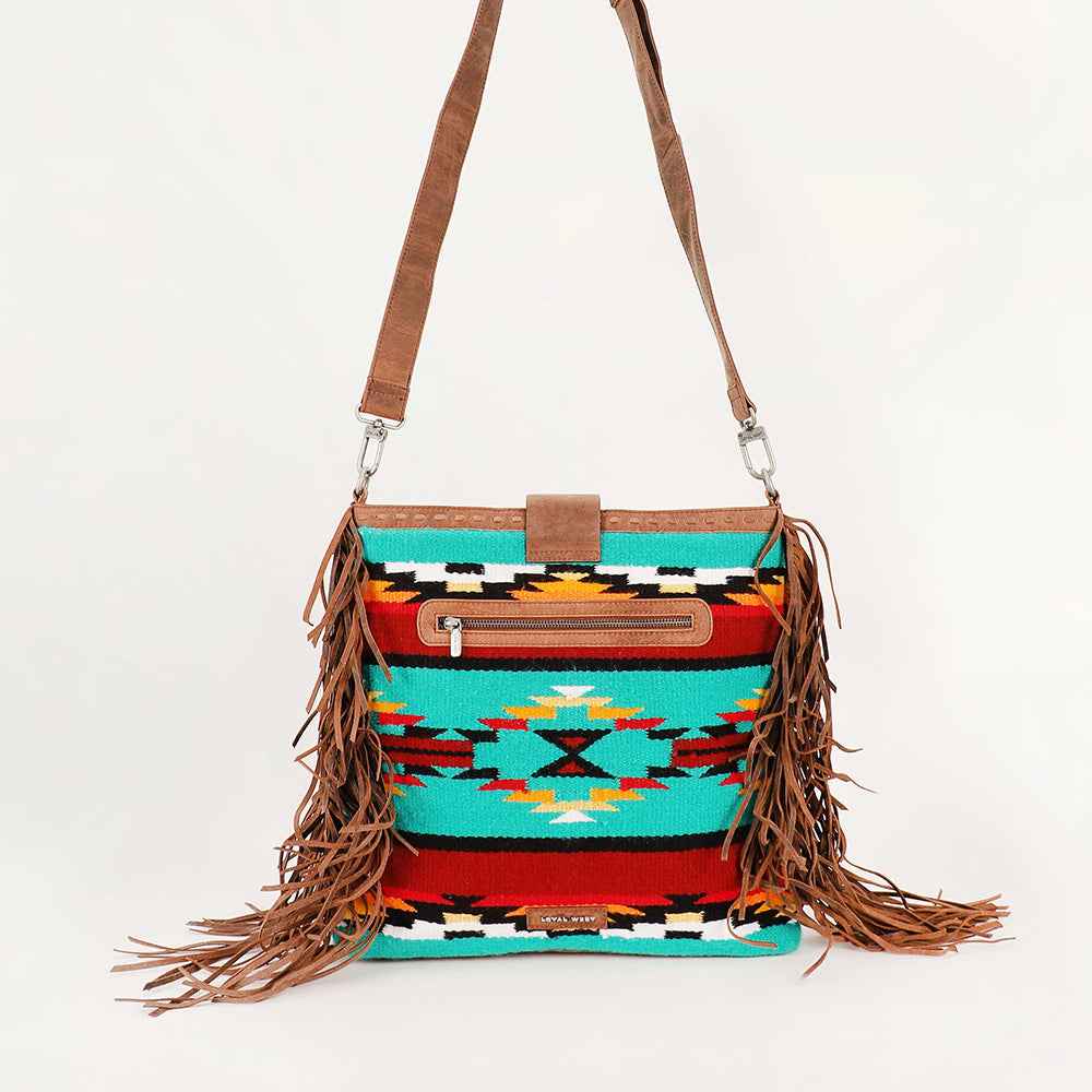 Loyal West Long Chap Cowhide Tassle Bag