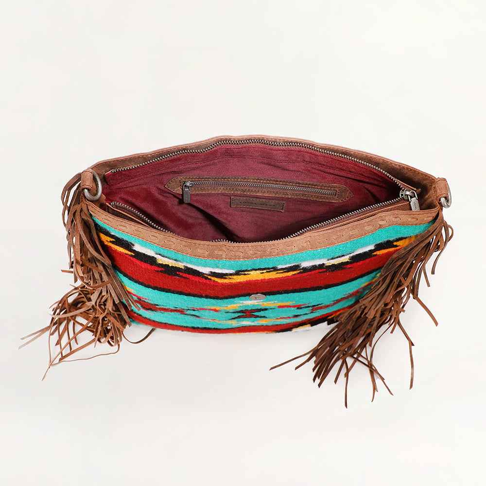 Loyal West Long Chap Cowhide Tassle Bag