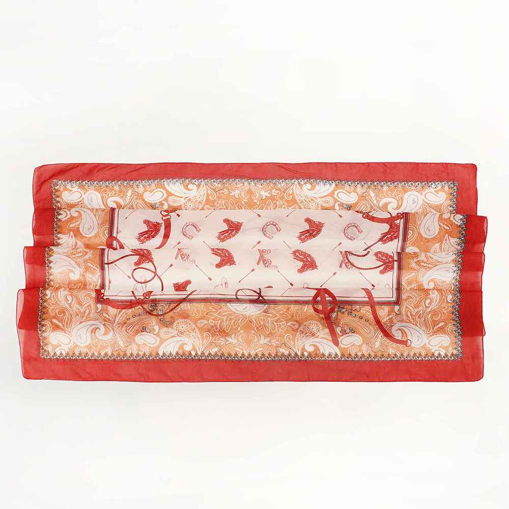 Loyal West Daylight's Ballet Silk Scarves