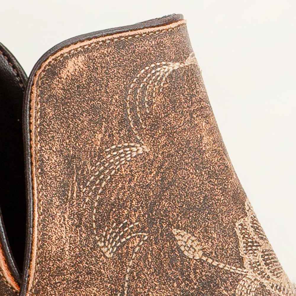 Loyal West South West Booties Brown Calfskin
