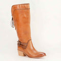Loyal West Dusty Trail High Boot In Calfskin