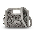 Handtooled Alma Medium Handbag - Ivory Dust