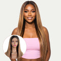 Raw Layla Glueless 5x5 HD Lace Professionally Colored 100% Human Hair Closure Wig by Private Label