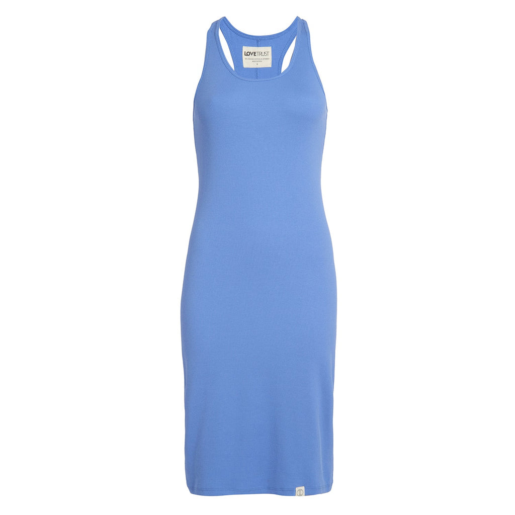 Pima Rib Knit L&L Racerback Dress by LOVETRUST
