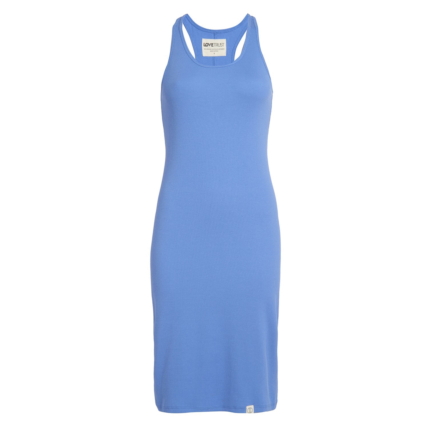 Pima Rib Knit L&L Racerback Dress by LOVETRUST