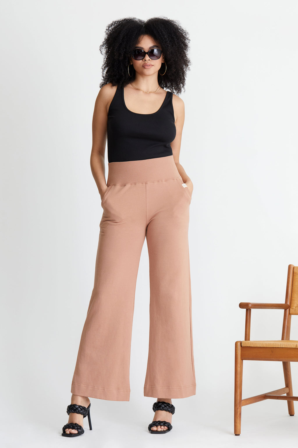 Drew Wide Leg Pant by LOVETRUST