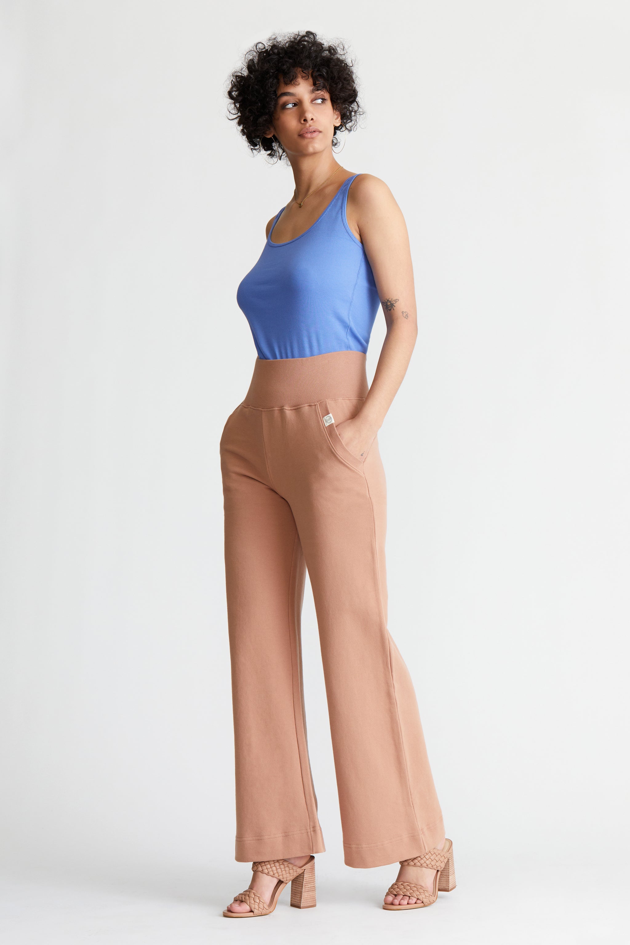 Drew Wide Leg Pant by LOVETRUST