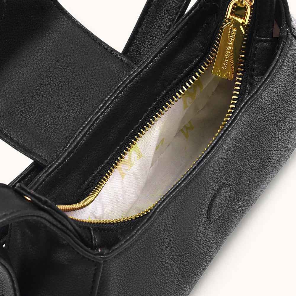 Mira & Moss Graciela Petite Shoulder Bag - Black
