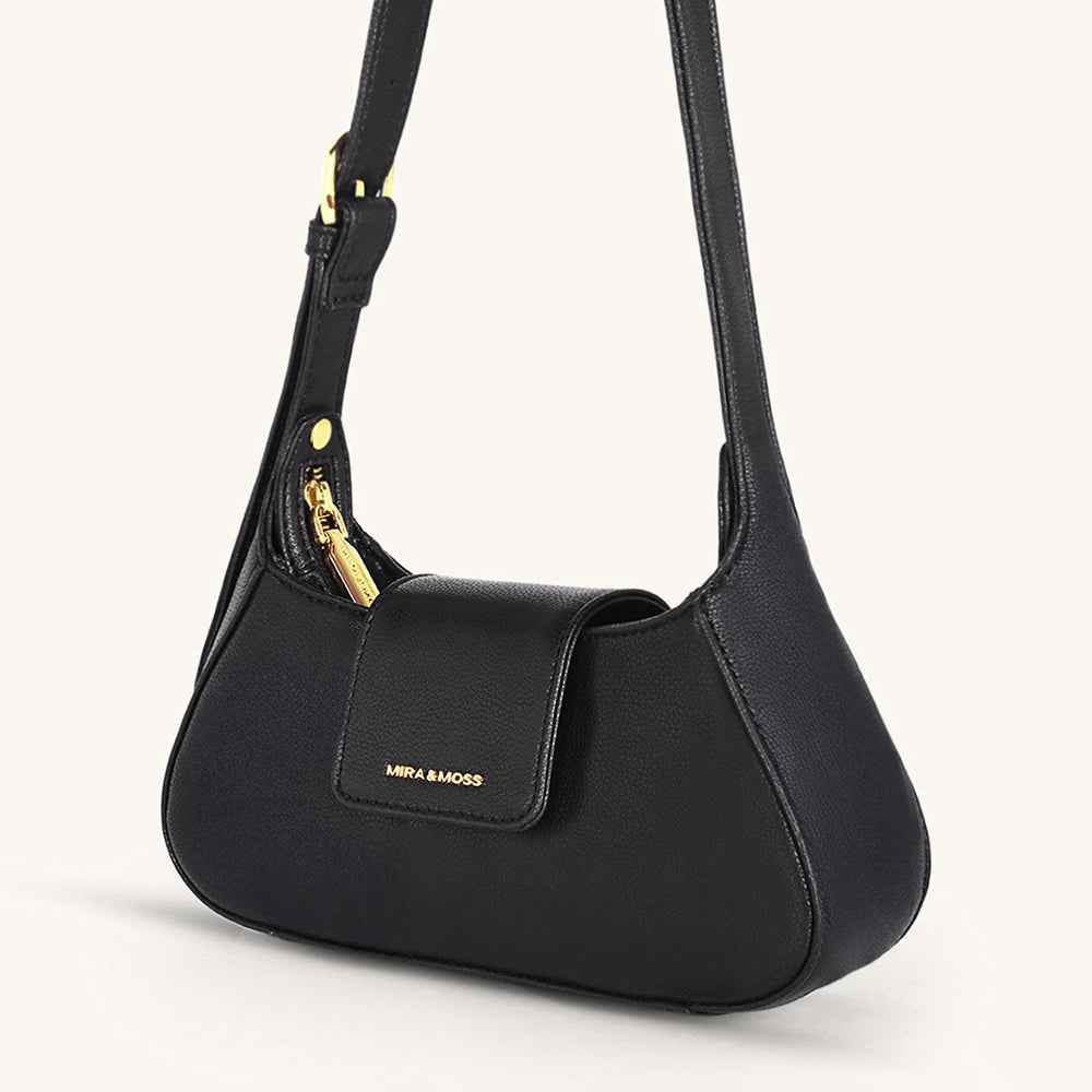 Mira & Moss Graciela Petite Shoulder Bag - Black