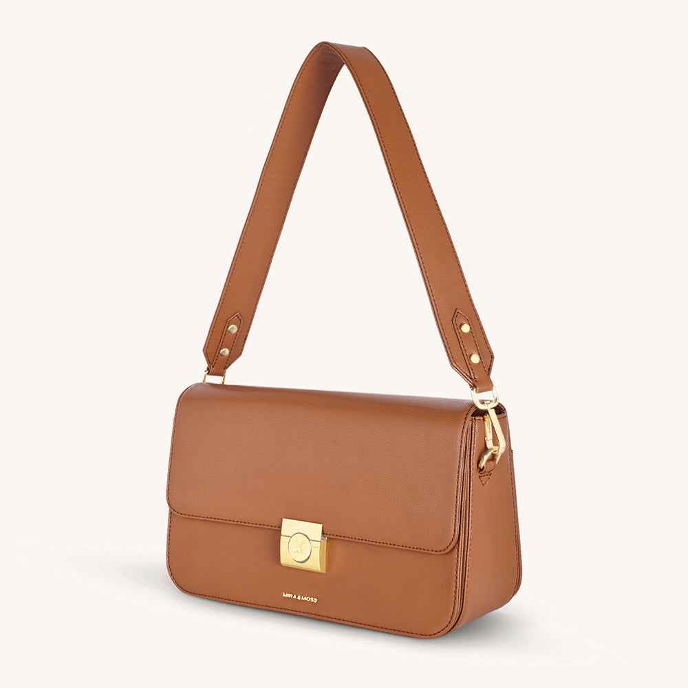 Mira & Moss Ravenne Shoulder Bag - Tan